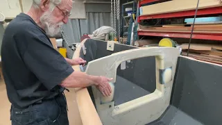 Spacers for the eye bolts to the aft bulkhead to avoid compression of the Divinycell