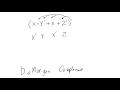 Applying the DeMorgan s Complement