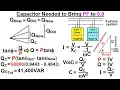 Electrical Engineering Ch 13 3 Phase Circuit 44 of 53 Determine Capacitor for PF 0 9
