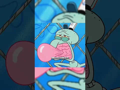 O CHICLETE DE LULA MOLUSCO #desenho#foryou#shorts#short#video#viral#cartoon#desenho#fypシ#bobesponja