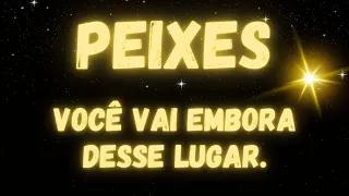 PEIXES TAROT 🌹 VOCÊ VAI EMBORA DESSE LUGAR. RENOVAÇÃO TOTAL. AMOR