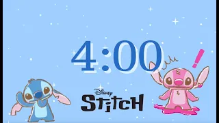 Stitch 4 minute timer Sport and Study with Stitch Classroom Sport timer Pomodoro Timer