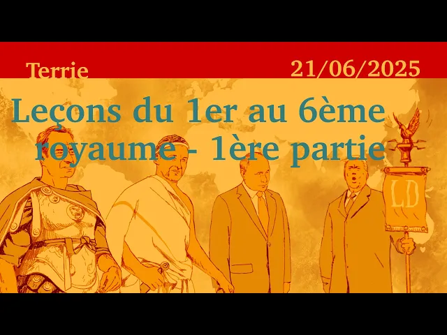 2025 Juin 21 Roumanie - 1.TerL : Leçons Du 1er Au 6è Royaume - 1ère partie : 21/06/2025