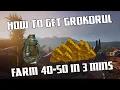 Warframe GROKDRUL - Quick and Easy Farm