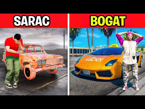 Video Thumbnail: UBER SĂRAC vs UBER BOGAT în GTA 5!