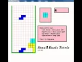 Making TETRIS game in Small Basic