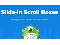 OptinMonster Slide in Scroll Box Forms