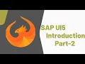 EP-2 What is Elements SAP UI5 Introduction