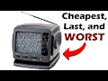 The last black white TV ever made