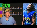 Top 30 Wide Receiver Rankings For 2026 Fantasy Football