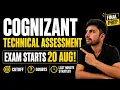 Cognizant Technical Assessment 2027 Batch All Doubts Resolved Last Minute Preparation Strategy