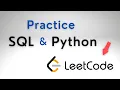 Practice SQL and Python How to Practice Programming Using LeetCode