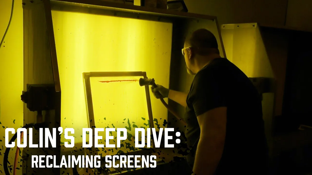 Reclaiming Screen Printing Screens To Achieve The Best Results