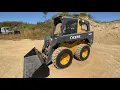John Deere 328E POV walk around review