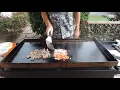 Breakfast Quesadilla On the Blue Rhino Griddle