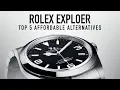 Top 5 Affordable Rolex Explorer Alternatives