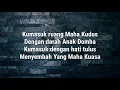 Download Lagu Ku Masuk Ruang Maha Kudus - Lirik