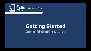 Getting Started - Android Studio Java