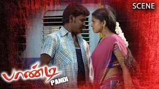 pandi tamil movie scene sneha drinking comedy at train