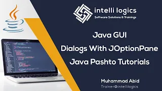80 Java GUI - Dialogs with JOptionPane