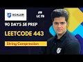 Leetcode 443 String compression 9th from LC 75 90 days SE prep