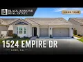 1524 Empire Dr Lodi CA Home for Sale Modern Single Story Home Tour