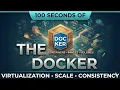 Docker in 100 Seconds Containers Explained for Beginners