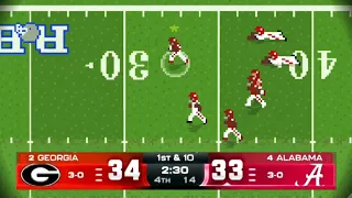 Recreating Iconic College Football Plays in Retro Bowl