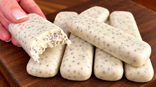 Ready in 3 minutes! Healthy protein dessert made from chia. Lactose-free! NO sugar!