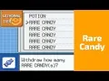 Pokemon Fire Red - Rare Candy Cheat Visual Boy Advance