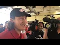 Detroit Red Wings players visit Flint fire station
