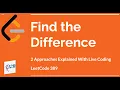 Find the Difference - LeetCode 389