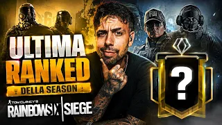 ULTIMA RANKED DI QUESTA SEASON - COME MI SONO RANKATO? Rainbow Six Siege