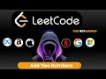 Add Two Numbers LeetCode 2 Linked List Carry Explained in Java
