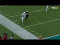 Washington and Achane push down the field on a Miami TD
