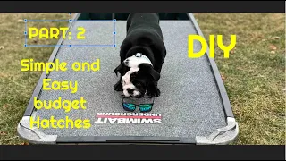 Part 2 Coleman Crawdad Back Deck Build With Storage hatches