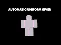 Roblox Tutorial - How to make an automatic uniform giver