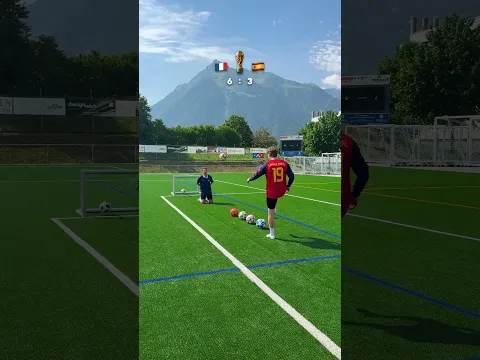 Frankreich vs Spanien - Wer gewinnt? #football #challenge