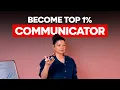 Uptalk 3 Chance rule and how to use body language to signal authority
