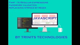 Part 20 JavaScript Tutorial Regular expressions in JavaScript Regex Test Exec Replace