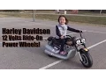 12 Volts Fisher-Price Power Wheels - Harley Davidson Motorcycle Ride-On Toy