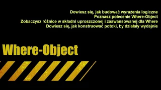 Kurs PowerShell Where-Object