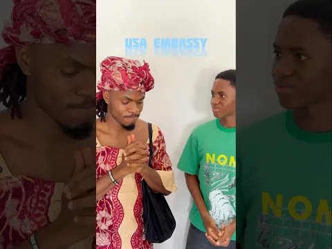 Mama Chinedu & Chinedu goes to the US embassy 🤣🤣🇺🇸 #africanhome  #comedy #funny
