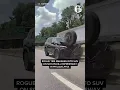 captures tire flying across I-76 before slamming into SUV in Philadelphia