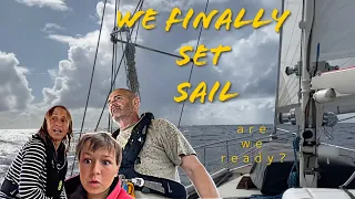 SAILING from NZ : Did we choose the RIGHT Weather Window and NO POWER Ep198