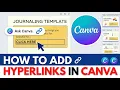 How to Create a Hyperlink in Canva Add a Clickable Link to Text