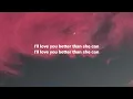 Chlöe, Timbaland - Better Than She Can (Lyrics)