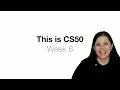 CS50x 2025 - Section 6