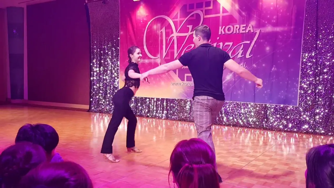 Semion Ovsiannikov & Maria Elizarova at Korea Westival 2019 Pro Show Demo
