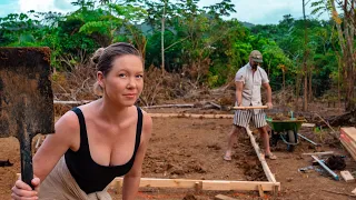 BEGINNING OF OUR MASSIVE SOLAR AND BATTERY BUILD!